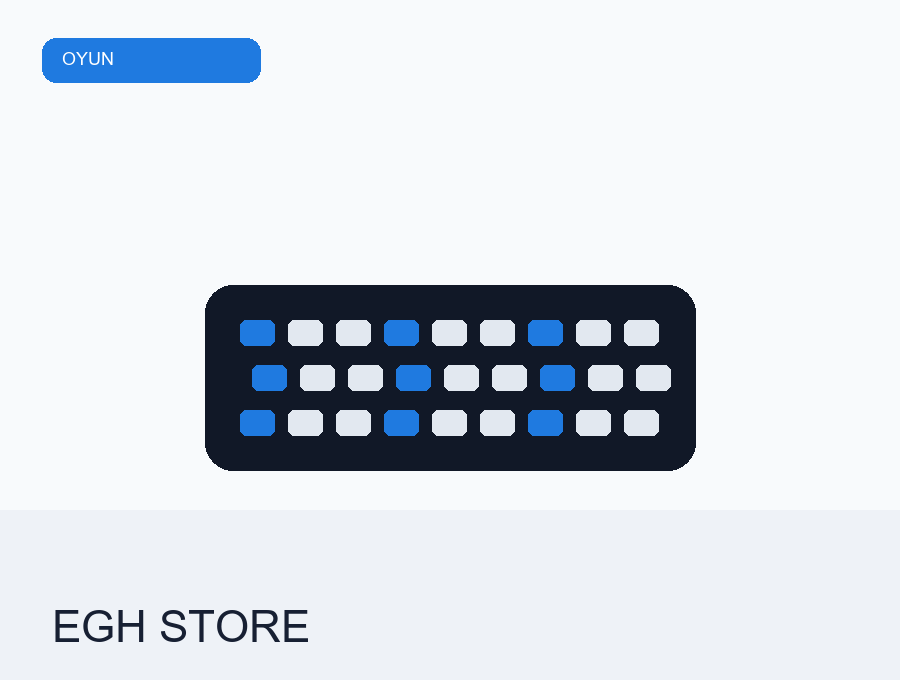NovaKeys RGB Mekanik Klavye